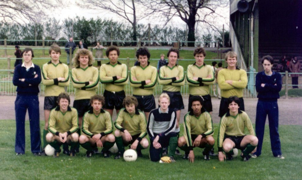 Team Photo May 1982 Cup Final - Laurence Hughes